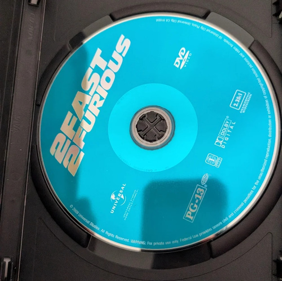 2 Fast 2 Furious DVD (EUC) - Picture 3 of 3